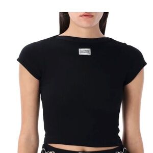 Black Crop Top
